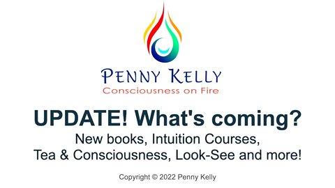 [05 October 2022] UPDATE! 📌📌 What's coming? New Books, Intuition courses, Tea, Look-see and more!