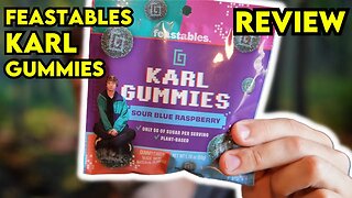 FEASTABLES KARL GUMMIES Blue Raspberry Review