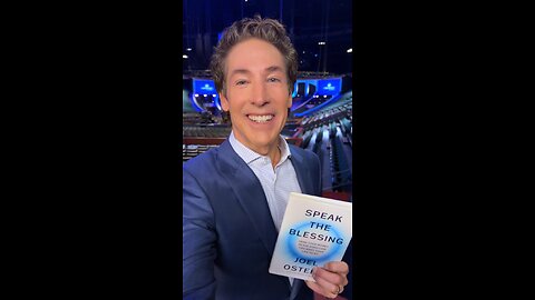 My New Book: Speak the blessings l Joel Osteen