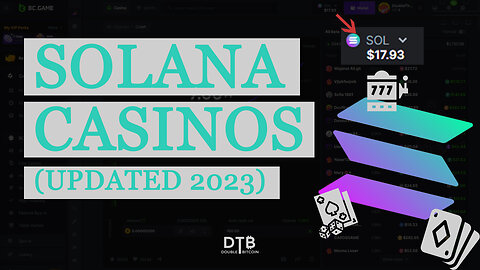 Solana Casinos [Updated 2023] | Play Casinos games and bet on Sports