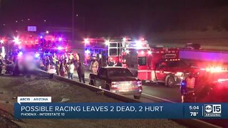 Possible racing leaves 2 dead, 2 hurt