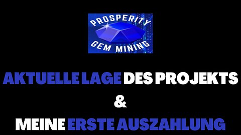 $50 IN 5 TAGEN VERDIENT - FUNKTIONIERT DIE AUSZAHLUNG? - PROSPERITY GEM MINING | 2022 (Deutsch)