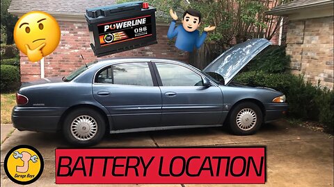 Buick LeSabre Battery location