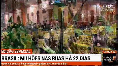 Portugal comeca a noticiar os protestos dos Brasileiros contra a fraude das eleicoes