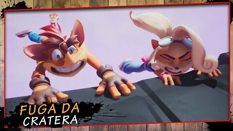 Crash Bandicoot 4 it's about time, Fuga da cratera | Gameplay PT-BR #15
