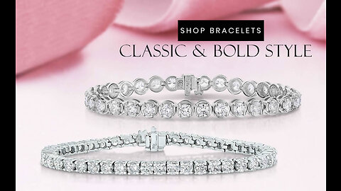 Vir Jewels 4 to 11 cttw Certified Classic Diamond Bracelet 14K White Gold I1-I2 Clarity