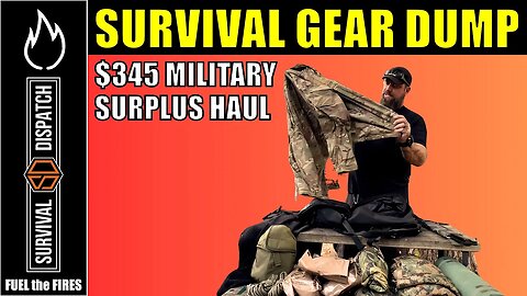 MILITARY SURPLUS CHALLENGE | Getting Ready