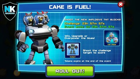 Angry Birds Transformers - Cake Is Fuel! - Day 4