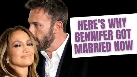 Why Did Bennifer Get Married NOW? Tarot Reading