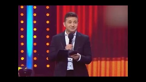 Stand-up comedy by Zelensky before he became president