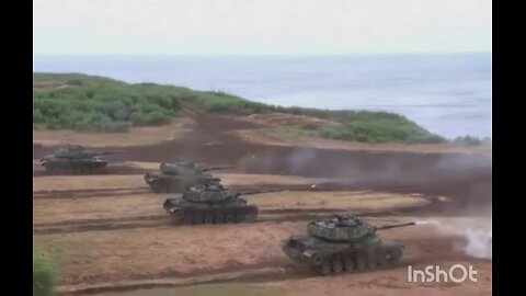 Taiwan conduct live fire training on outlying Penghu Islands