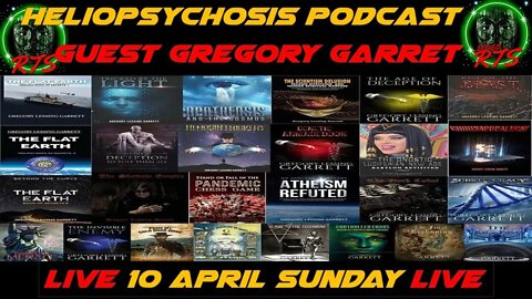 Gregory Lessing Garret On Heliopsychosis Podcast LIVE By Vikka Draziv