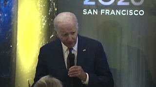 After Reading His Toast, Biden Takes Fake Sip Of Wine And Wishes Asian Leaders "Bon Appetit"