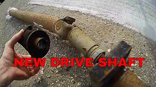 2002 CHEVY S-10 DRIVE SHAFT/U-JOINT PROBLEMS (PART 2) GETTING A NEW DRIVE SHAFT