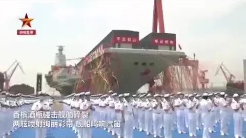 🇨🇳 China Has Launched It's 3rd Aircraft Carrier "Fujian" Built By National Companies In China.