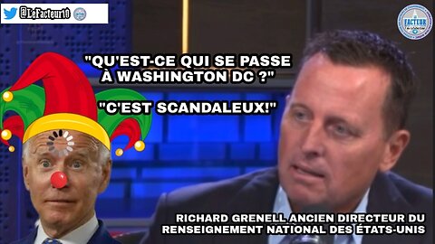 Richard Grenell ancien directeur du renseignement: "Qu'est-ce qui se passe à Washington ?"