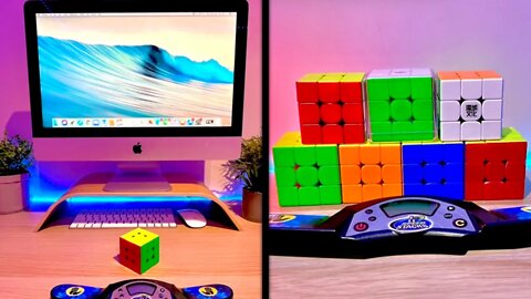 Ultimate Cubing Desk Setup + Room Tour 2021