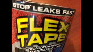 Flex Tape Rubberized Waterproof Tape, 4 inches x 5 feet, Black DiD NOT Work for US, FaiLeD