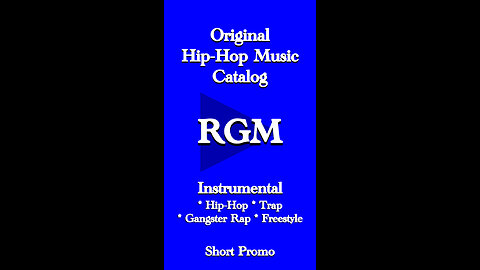 Check our Gangster Rap Beats (RGM Channel Promo Clip)