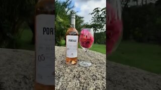 Vinho Rosé Argentino Malbec.