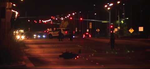 NLVPD: Driver in North Las Vegas failed to yield right of way, motorcyclist dead