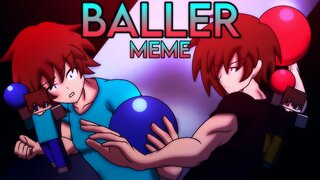 Steve X Steven Brine - BALLER ANIMATION MEME /// Minecraft Anime