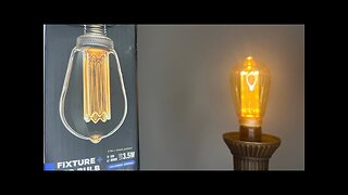 NEXT GLOW (ST64)- AMBER CLASSIC LED BULB