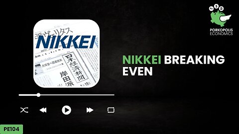 Nikkei Breaking Even