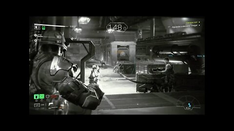 Aliens Fireteam Elite:Noir Camera gameplay.