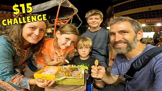 $15 Indian Street Food Challenge in Old Delhi 🇮🇳 | Foreigners try Street Food in Chandni Chowk