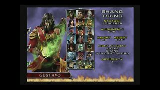 Mortal Kombat Deadly Aliance (PS2) - Shang Tsung - Arcade Mode
