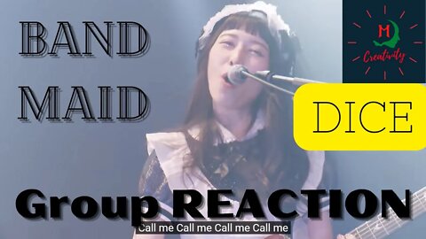 Real life/group Band Maid REACTION of DICE!! Bleeding Edge Reactions again!!!