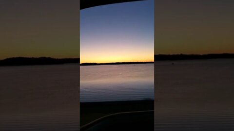 Sunrise Over the Lake!