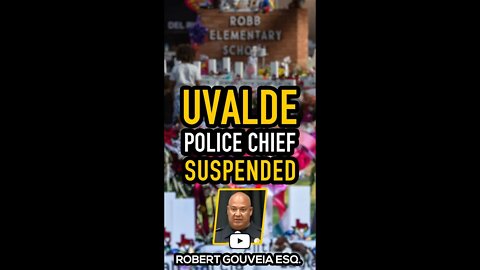 Uvalde Police Chief Suspended #shorts