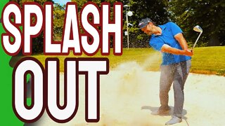 You Will SPLASH OUT With Confidence With These Simple Bunker Shot Tips