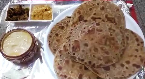 Classic Indian Dish: Simple Paratha (Watch & Prepare)