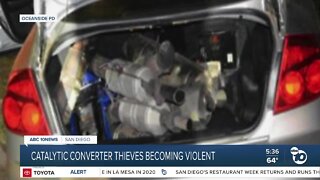 ENCINITAS MAN ATTACKED AFTER CATALYTIC CONVERTER THEFT
