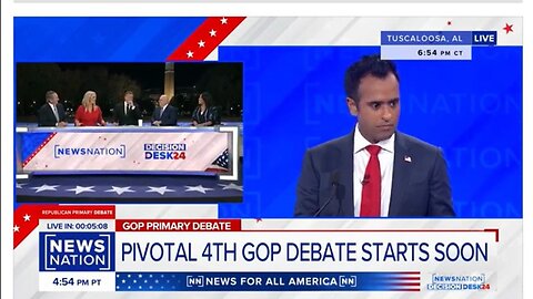 RNC Fourth Presidential Primary Debate. President Trump Won Again, Vivek Came Second.