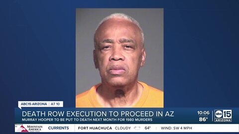 Execution date announced for Arizona death row inmate Murray Hooper