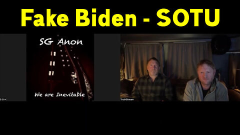 SGAnon - False Flag Or War - Fake Biden..