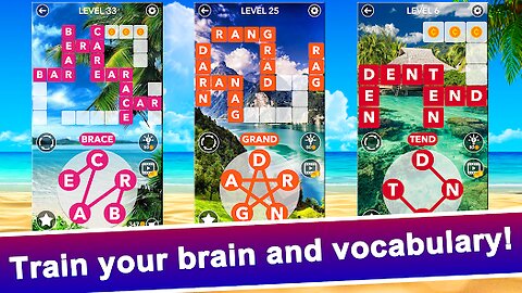 Word Crossword Search Mobile Gameplay