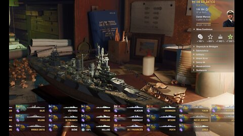 World of Warships - HMS Thunderer in Action