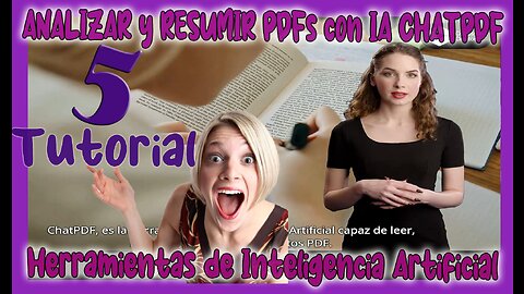 🆕 Cómo ANALIZAR y RESUMIR PDF’s con INTELIGENCIA ARTIFICIAL ✅ ChatPDF ✅ Herramientas IA ✅ Tutorial 5