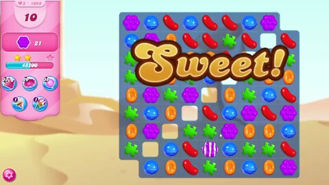 Candy Crush Saga Level 1022