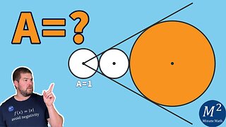 Big Circle Area, What is it? | Minute Math #geometry