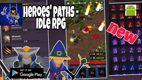 Heroes' paths - Idle RPG - for Android