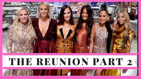 #RHOSLC The Real Housewives of Salt Lake City | Season 1 (S1 Ep 15) The Reunion Part 2