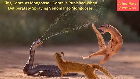 The Ultimate Showdown: King Cobra vs. Mongoose in a Battle for Surviva