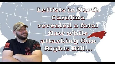 Gun Rights are GROWING in North Carolina... Leftists react emotionally and slip up!!! Take a look!