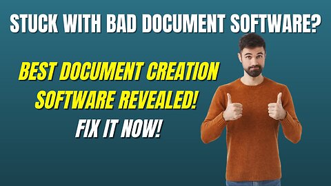 Best Document Creation Software in 2024 (Free, Paid Options) | Docs, PDFs, & More!